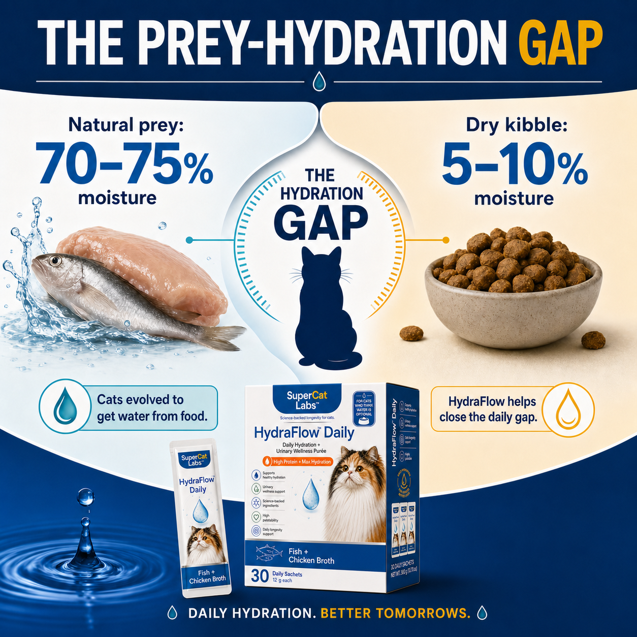 Close the Prey-Hydration Gap