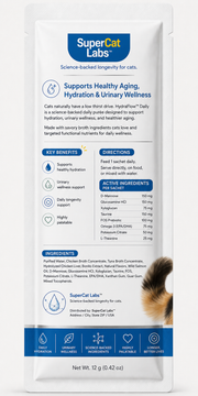 SuperCat Hydration Flow Daily back sachet