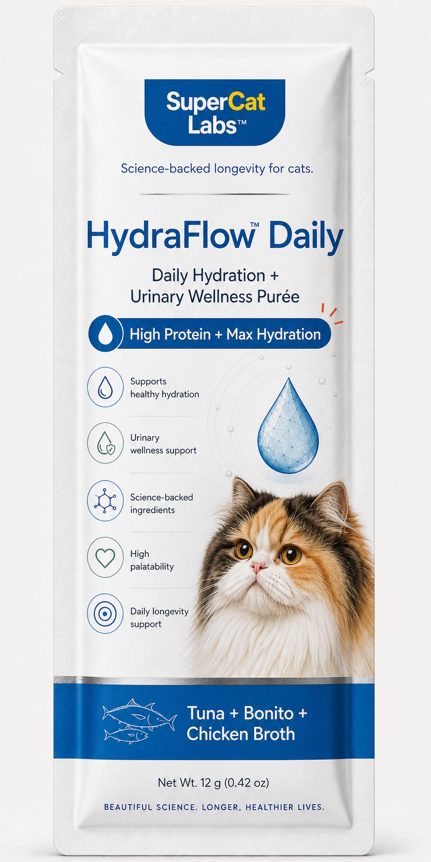 SuperCat front sachet