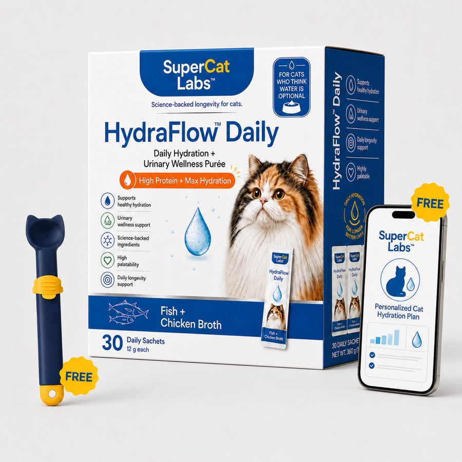 HydraFlow box with subscription welcome gifts
